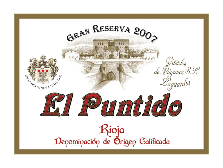 Vinedos de Paganos El Puntido Gran Reserva WA