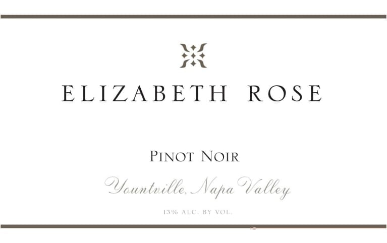 Elizabeth Rose PInot Noir